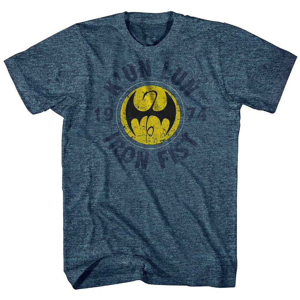 New! Iron Fist K'un Lun 1974 T-Shirt Marvel Comics Superhero